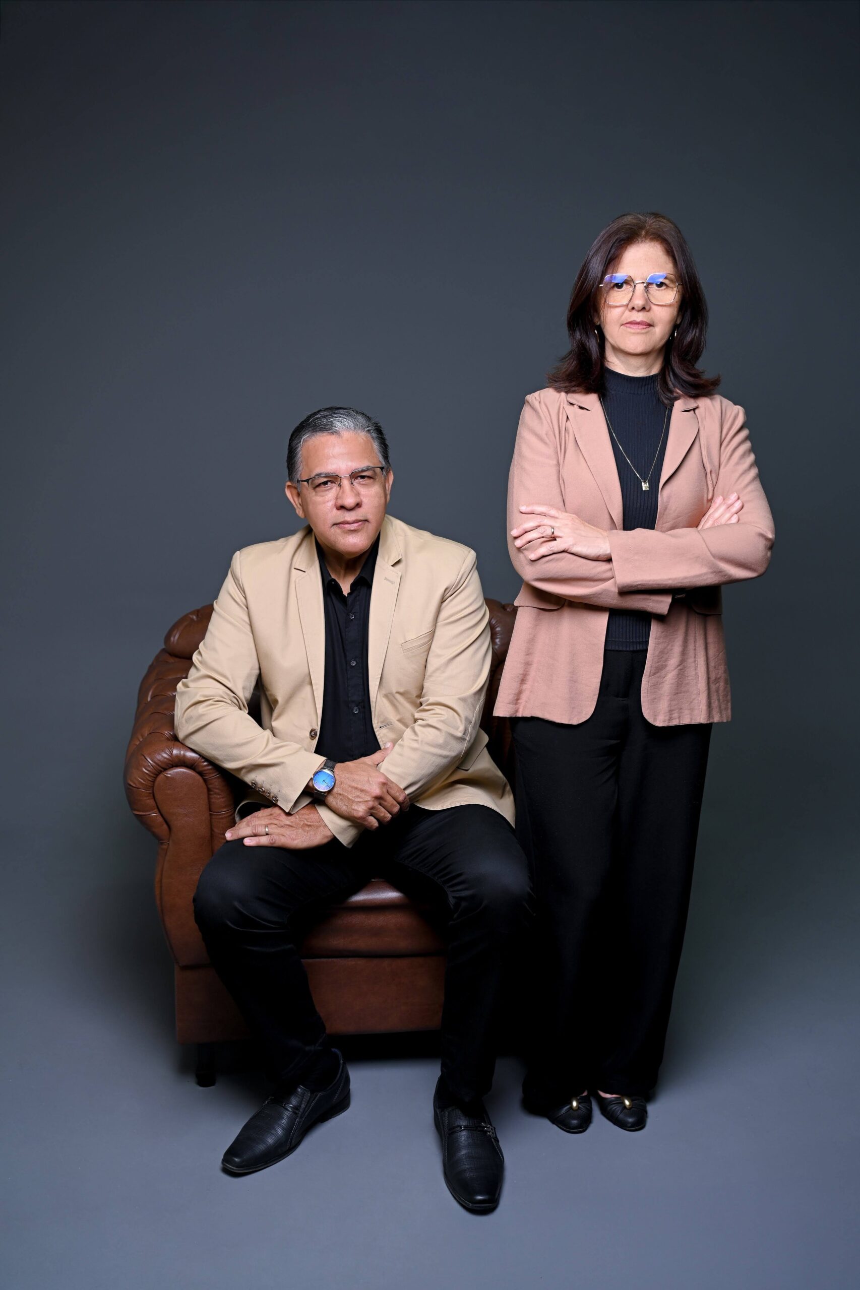 Jordão Vieira e Izolda Valença — fundadores